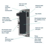 ark Tamo™ Pro Maximum Security Key Safe - Image 4